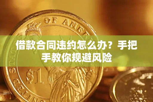 北京借款合同违约怎么办？手把手教你规避风险