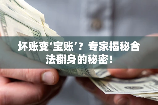 北京坏账变‘宝账’？专家揭秘合法翻身的秘密！