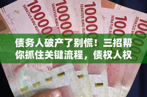 北京债务人破产了别慌！三招帮你抓住关键流程，债权人权益不再缩水
