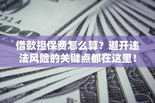 北京借款担保费怎么算？避开违法风险的关键点都在这里！