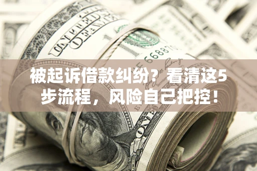 北京被起诉借款纠纷？看清这5步流程，风险自己把控！