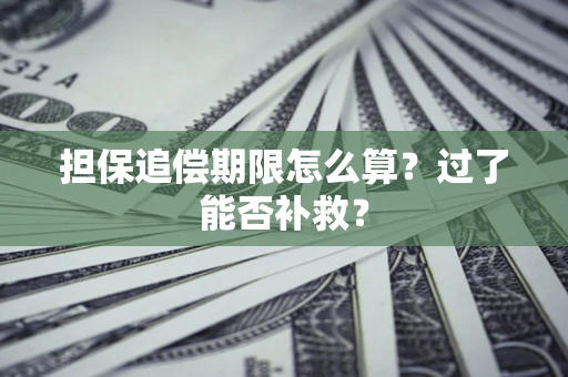 北京担保追偿期限怎么算？过了能否补救？